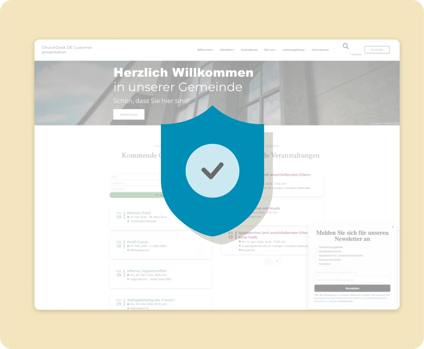 Symbolbild Webseite