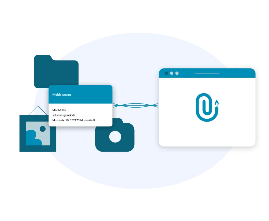 ChurchDesk CRM with API connection to existing systems