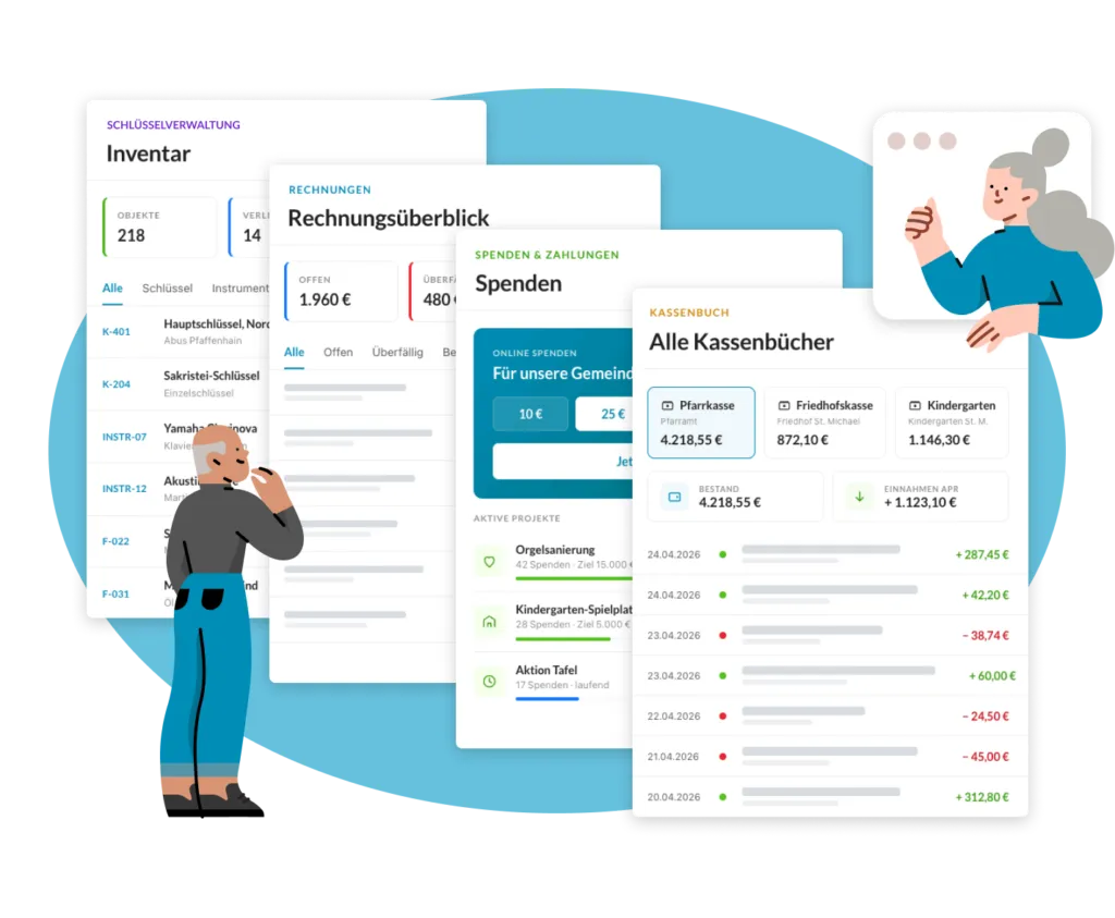 ChurchDesk Finance – overview of financial administration