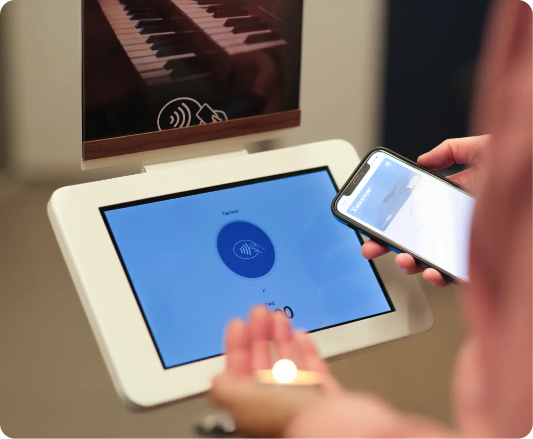 ChurchDesk Terminal for cashless donations and payments