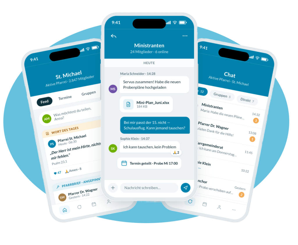 ChurchDesk Circles – the membership platform on the smartphone
